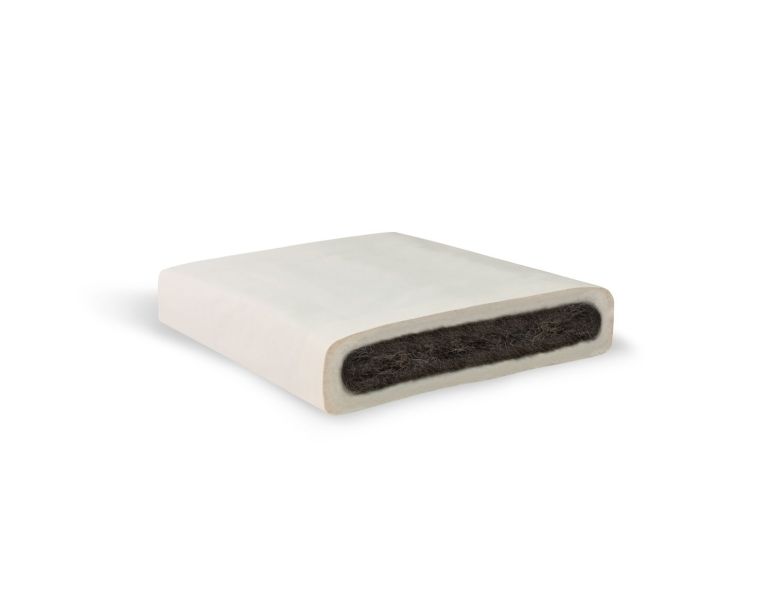 (N671) Natur-Topper Rosshaar, 90x200cm