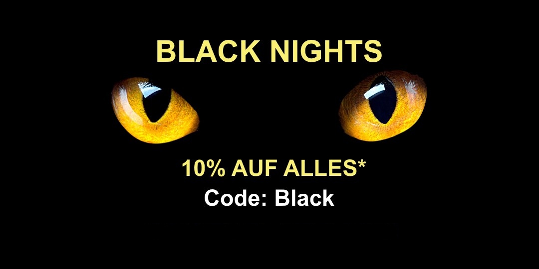 Black Nights - 10% auf (fast) alles mit code: Black