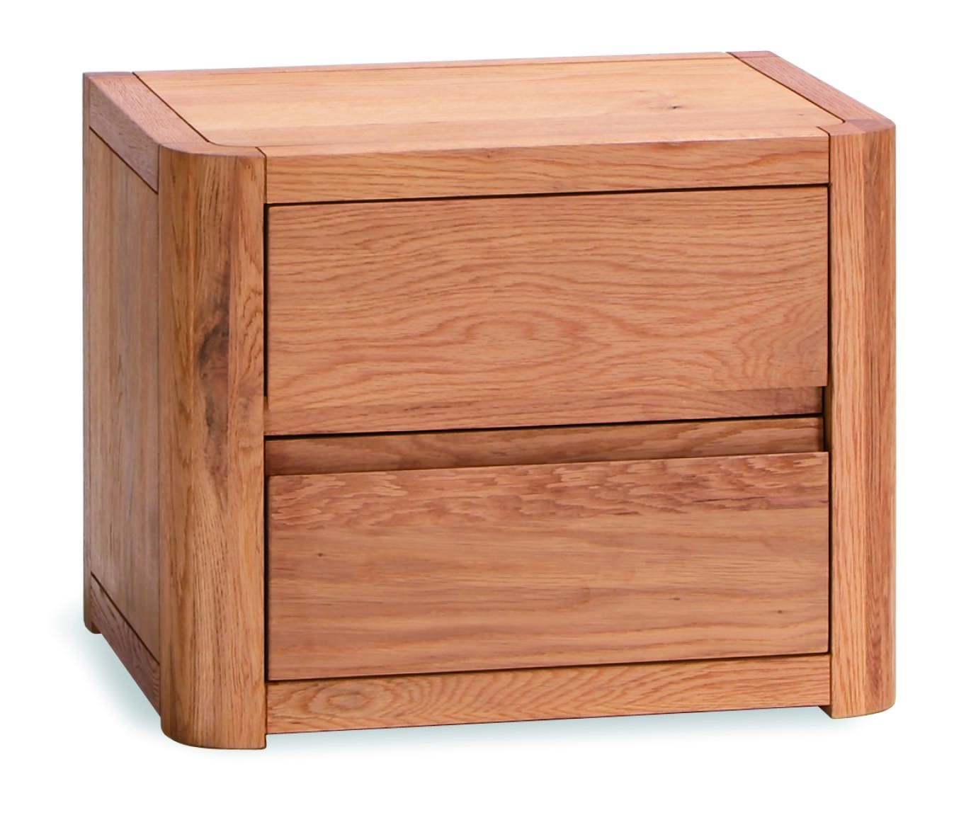 Nachttisch CARA - 50 x 40 x 40 cm - 2 Schubladen